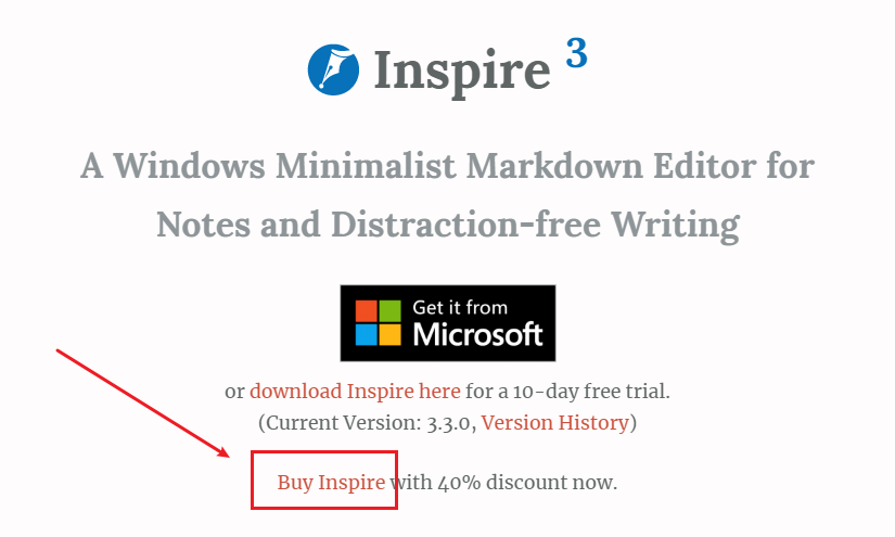 Buy Inspire Writer